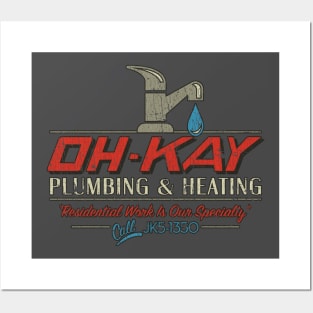 Oh-Kay Plumbing & Heating 1990 Posters and Art